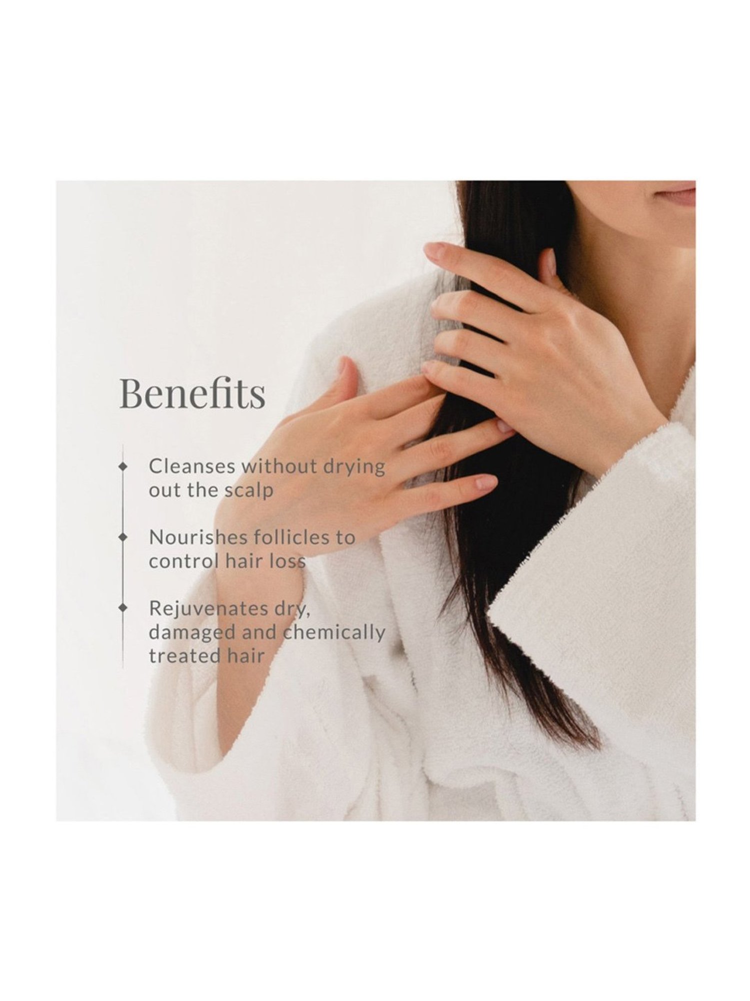 Forest Essentials Japapatti & Brahmi Ayurvedic Anti Frizz Hair Cleanser Shampoo - 200 ml