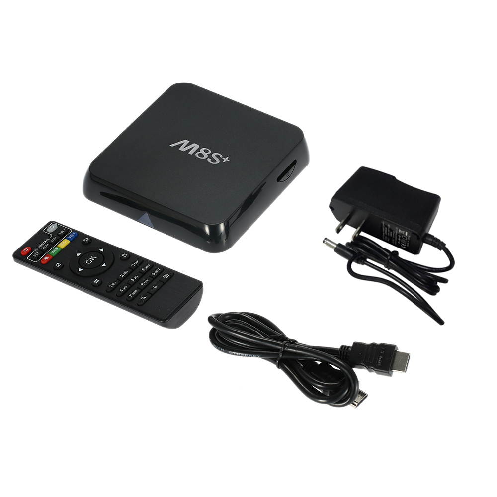 M8s+ / M8S Plus Smart Android TV Box Android 5.1 S812 Quad Core KODI XBMC 15.2 2G / 8G Mini PC 2.4G & 5G WiFi H.265 DLNA Airplay Miracast HD Media Player
