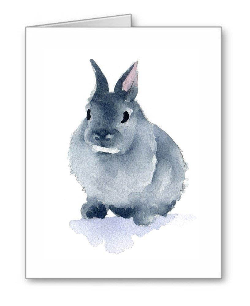 Baby Bunny - Set of 10 Note Cards With Envelopes