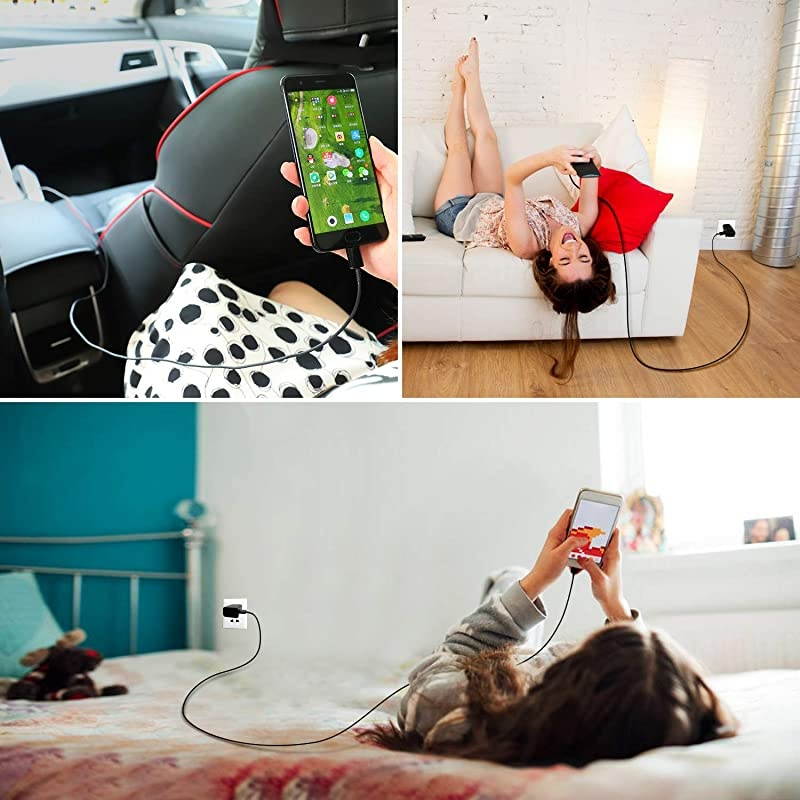 Fast Charger Compatible Samsung Galaxy S10 S10e S9 S9 Plus S8 S8+ Note 8 Note 9Fast Charging Wall Charger Adapter with 66ft Type C Charging Cable