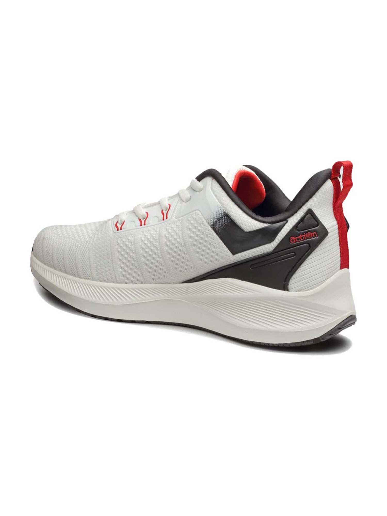 Action Men's Off White Running Shoes