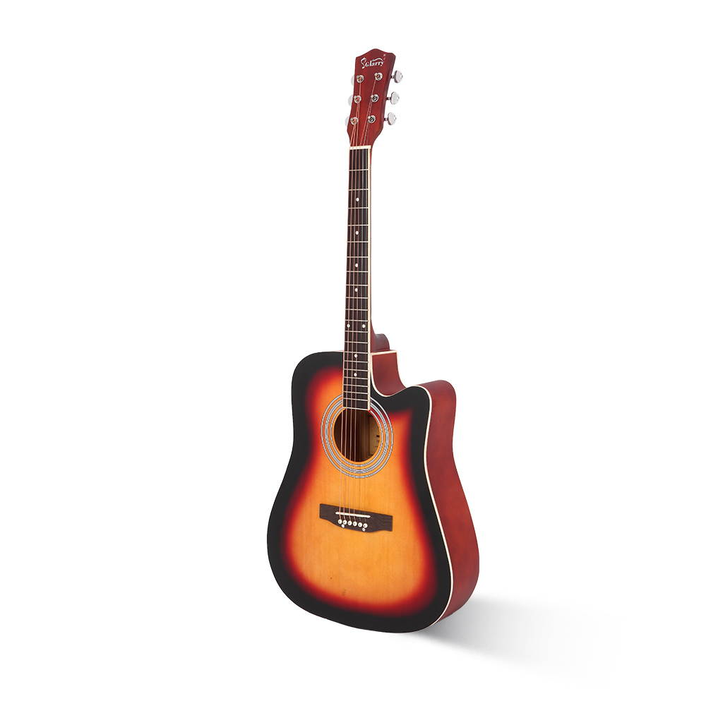 Glarry GT502 41" Practice Beginner Spruce Folk Acoustic Guitar Sunset
