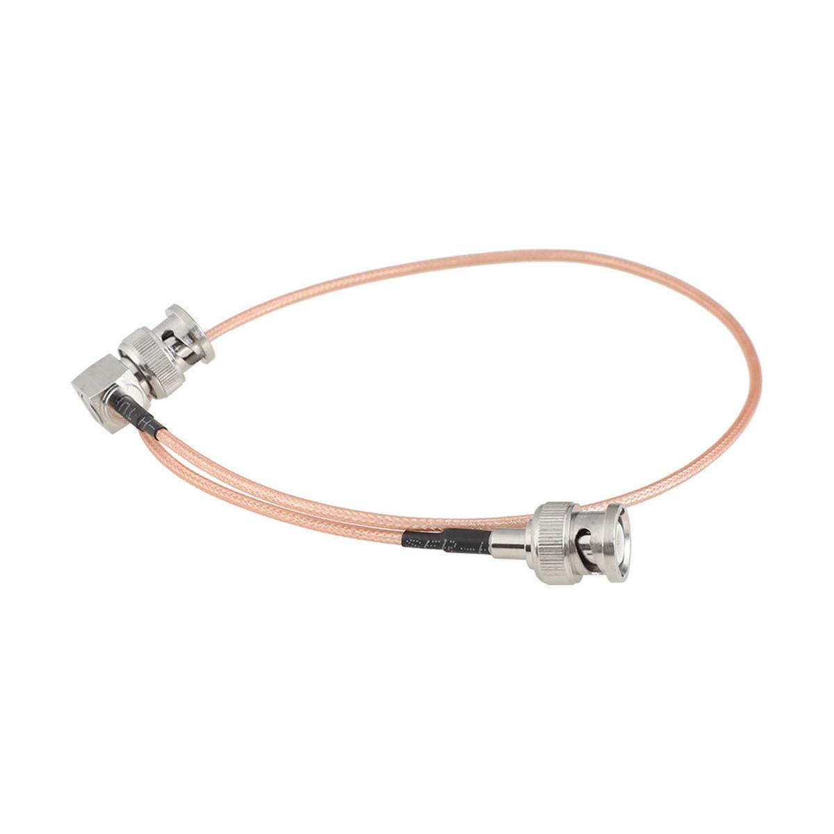 CAMVATE 20" Right-Angle BNC Male to BNC Male HD-SDI Cable for On Camera Monitor