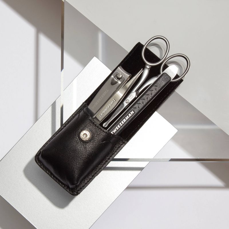 Tweezerman Men's Essential Grooming Kit - 4pc