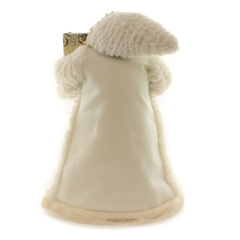 J. Hofert Co 9.5" Lighted Clear Constant Wide Angle 5 Point Star Christmas Tree Topper - Multicolor LED lights