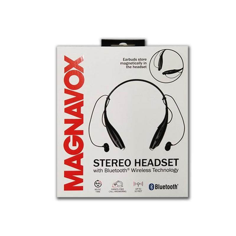 Magnavox MBH530BK Mini Wireless Stereo Bluetooth Ear Buds Rechargeable Headphone