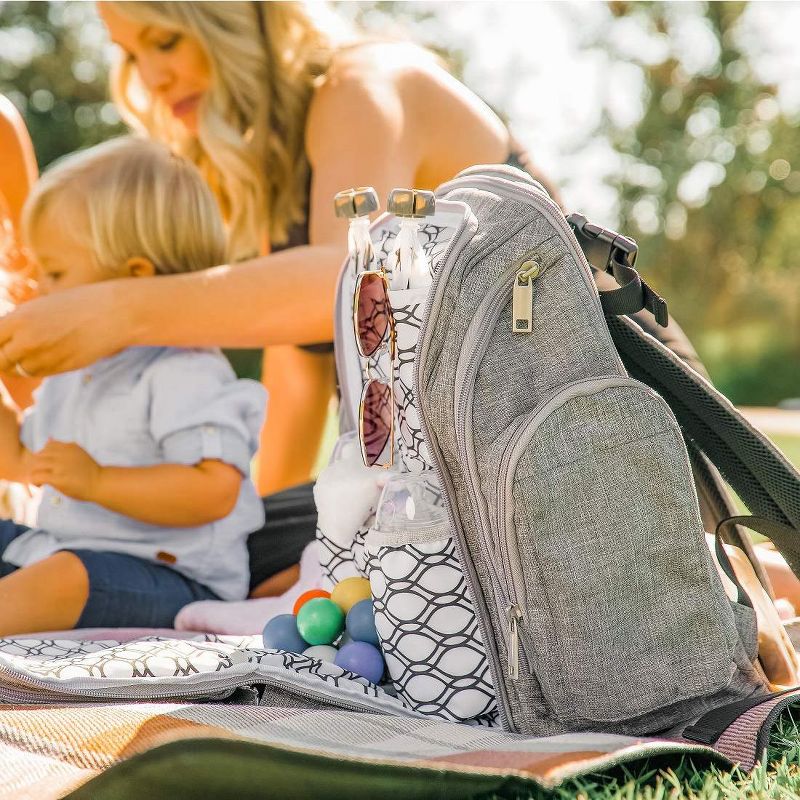 The Physics of HipHop Diaper Bag - Black