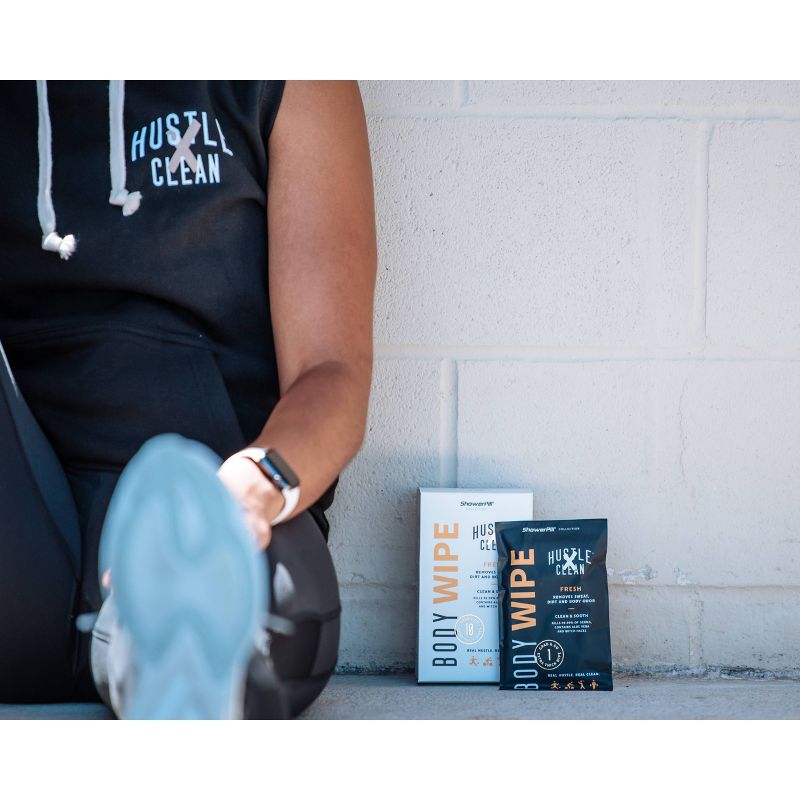 Hustle Clean Body Wipes 10pc
