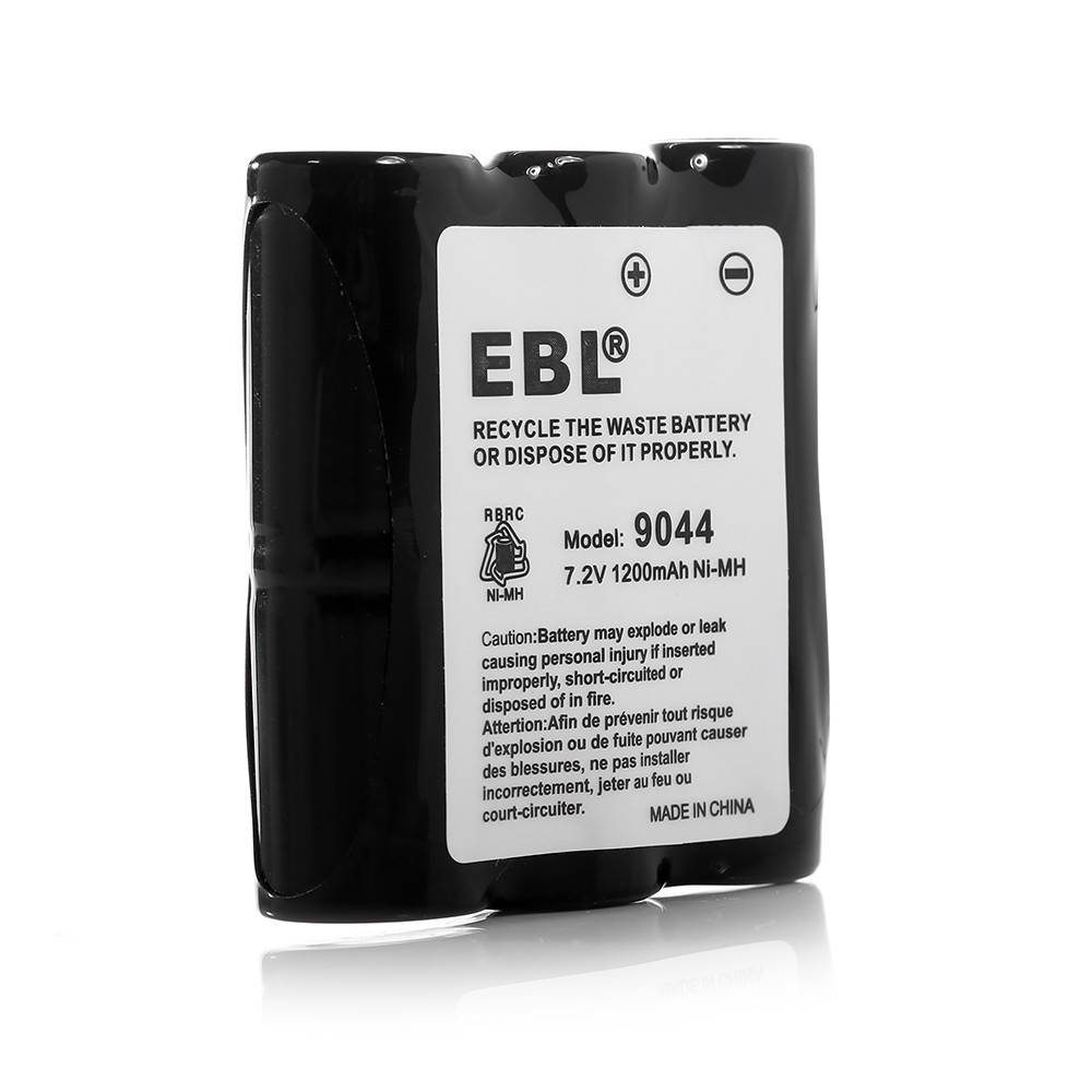 EBL 2 Pack 7.2V 1200mAh Motorola HNN9044 HNN9044A HNN9056 P50 P60 Two-Way Radio Batteries Replacement Battery