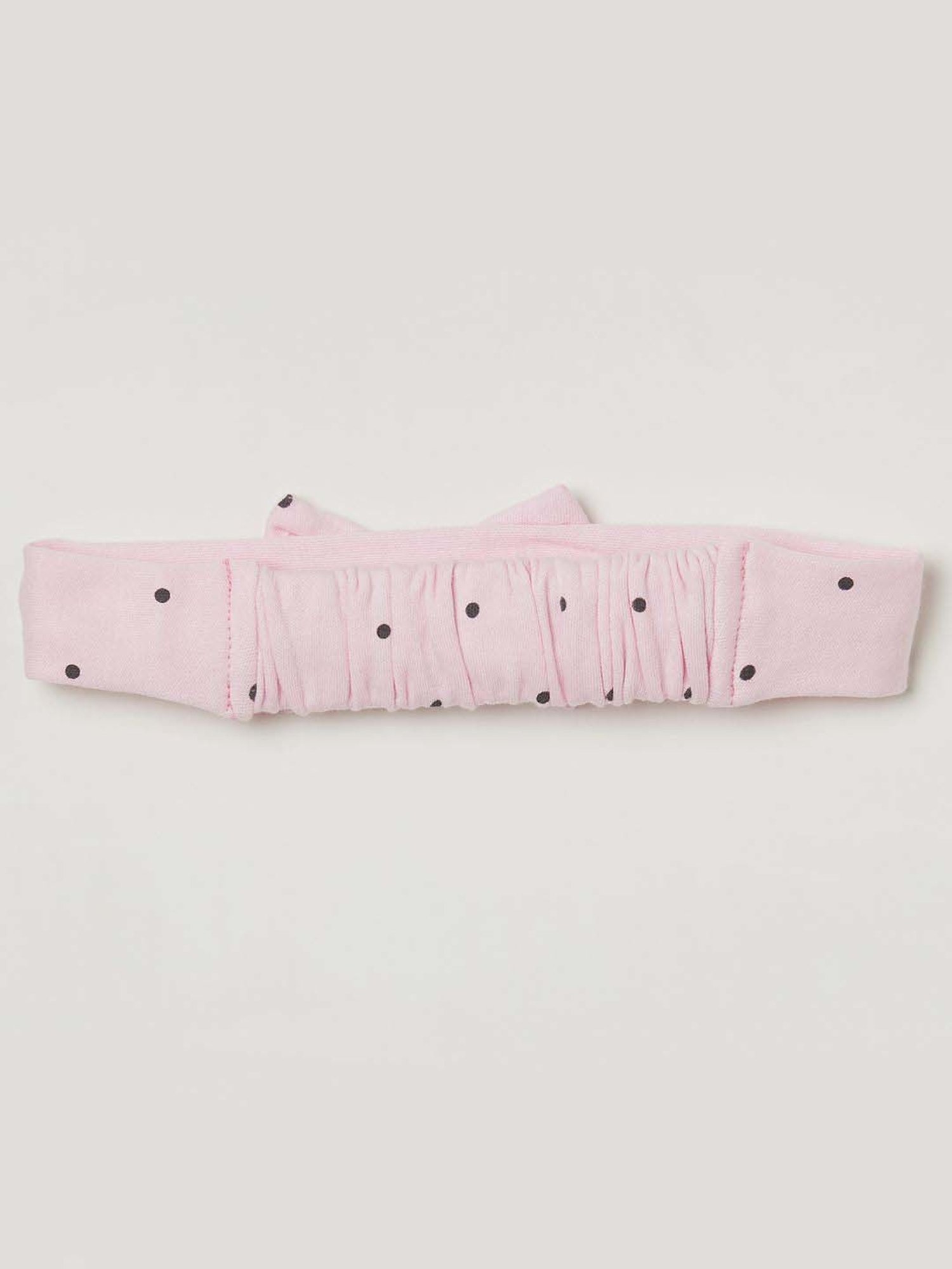 Juniors by Lifestyle White & Pink Cotton Printed Onesie Set