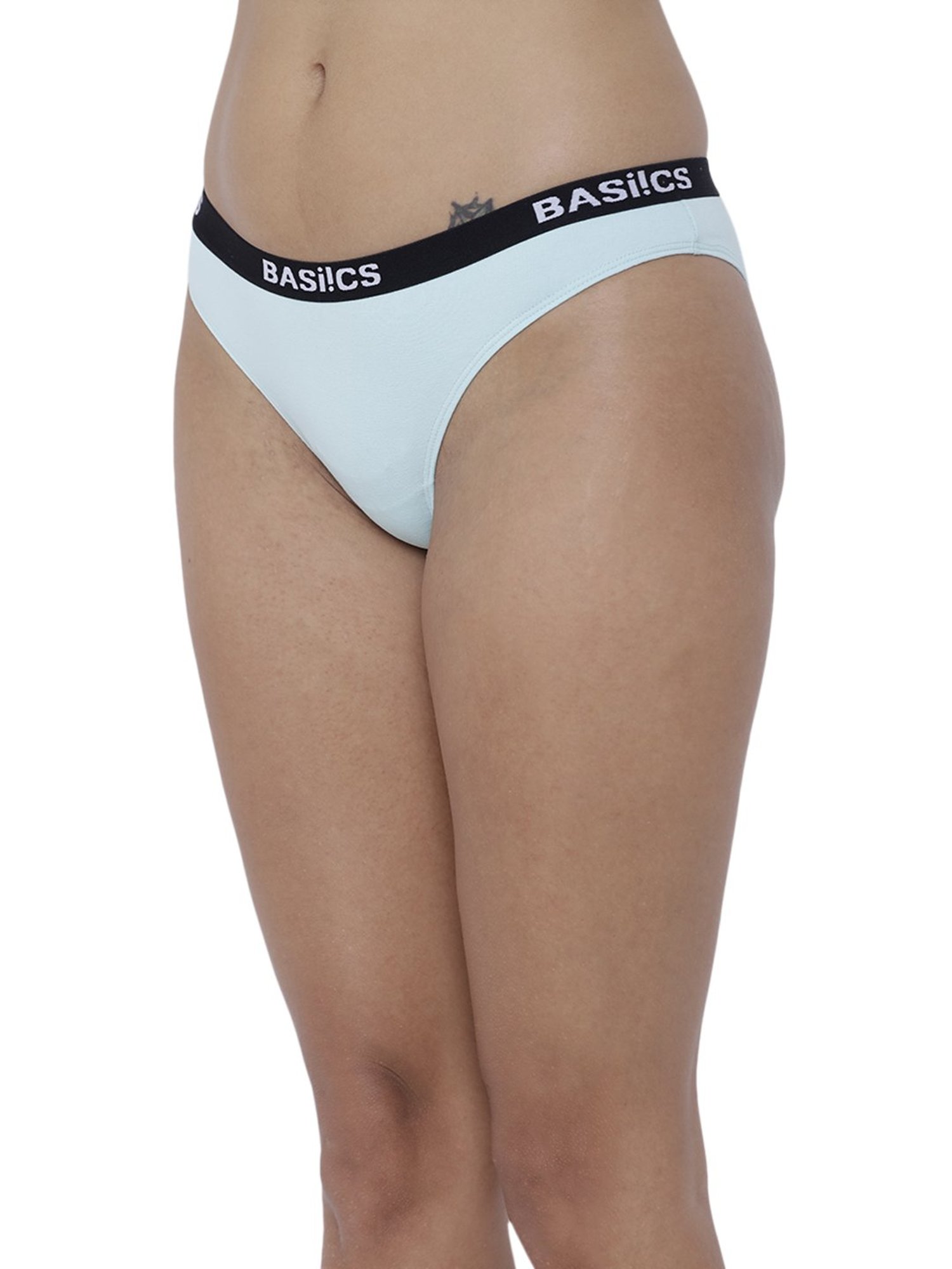 BASIICS by La Intimo Steel Grey Bikini Panty