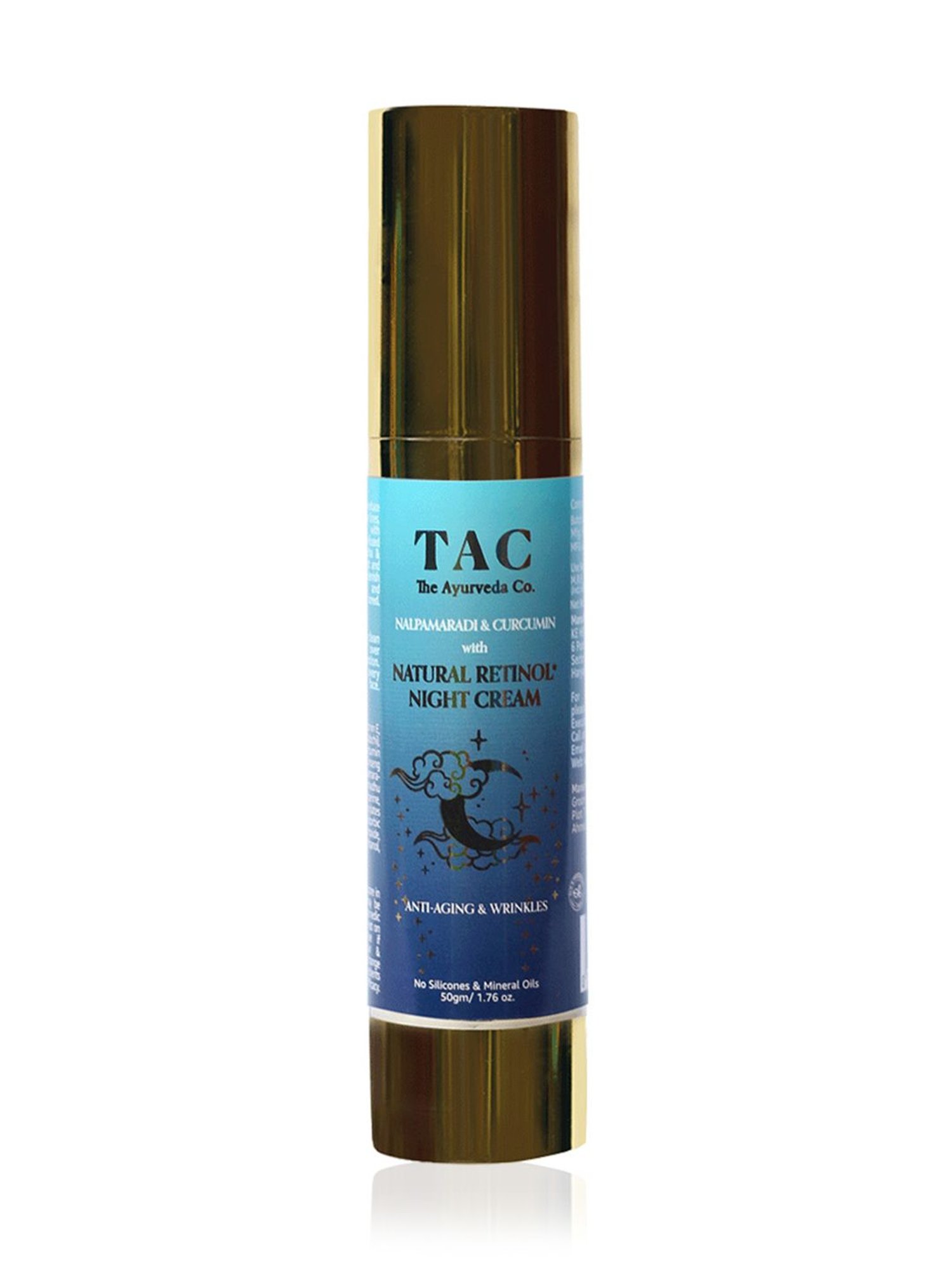 TAC - The Ayurveda Co. Night Cream & Ubtan Ginseng Foaming Face Wash