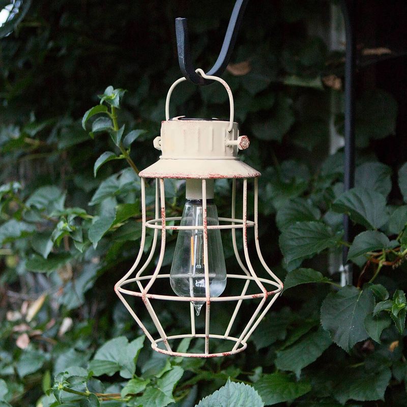 2pk Bismark Edi-Sol Outdoor Lantern Khaki - Echo Valley