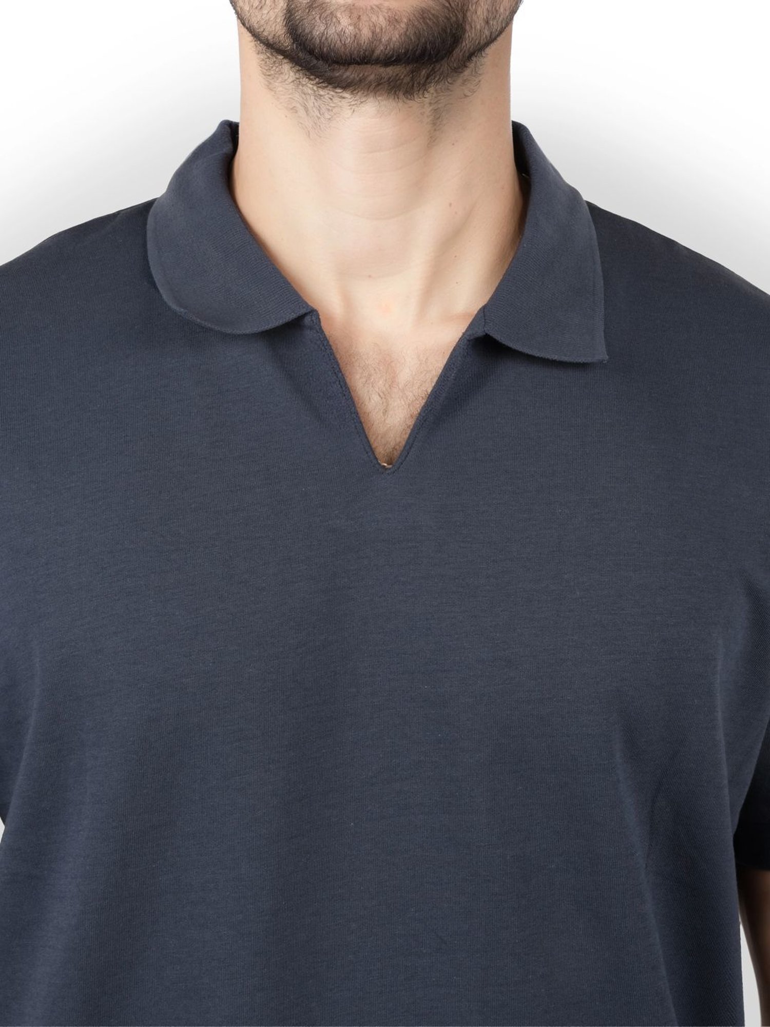 Celio* Navy Regular Fit Polo T-Shirt