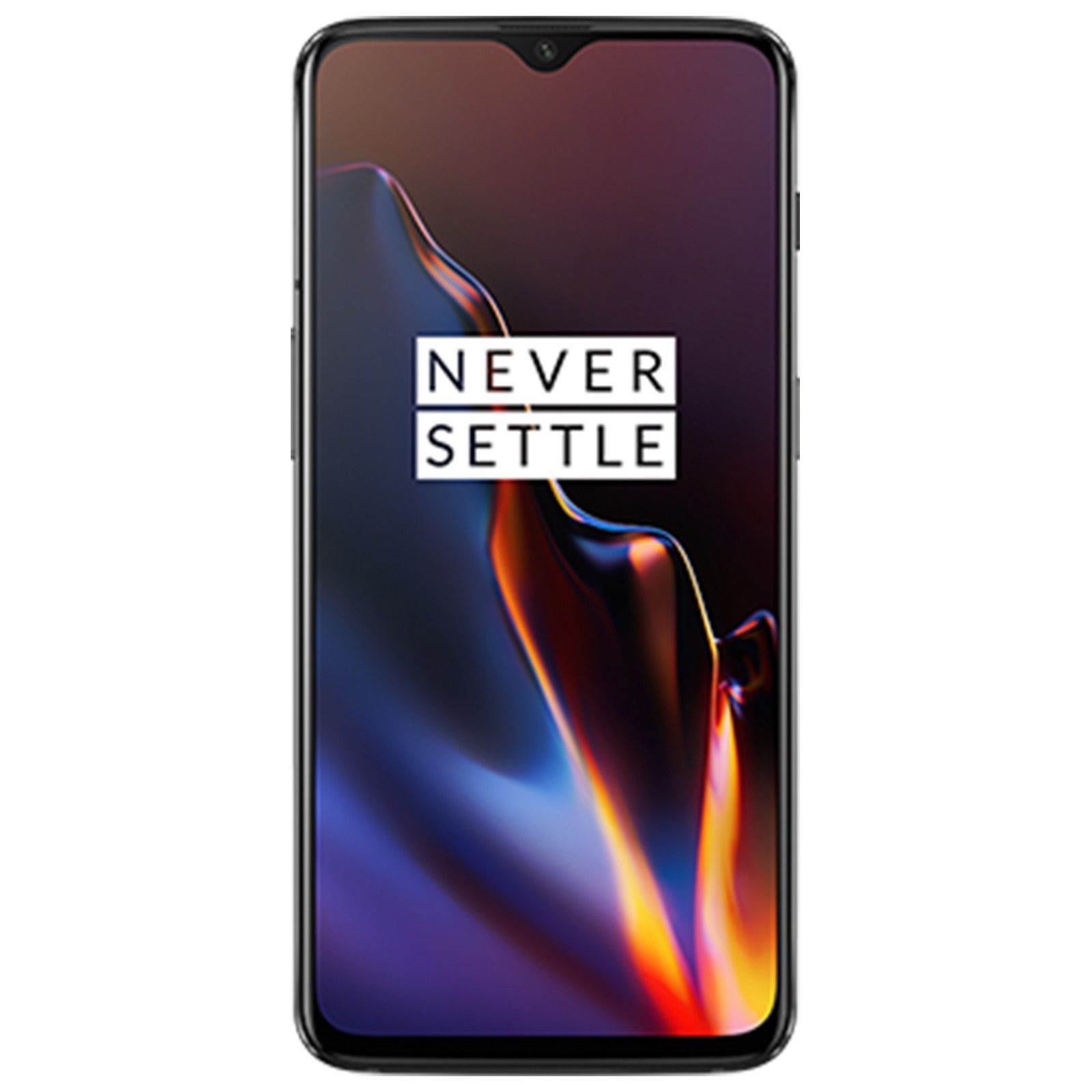 OnePlus 6T A6013 Dual-SIM 128GB/8GB (No CDMA, GSM only) Factory Unlocked 4G/LTE Smartphone - Midnight Black