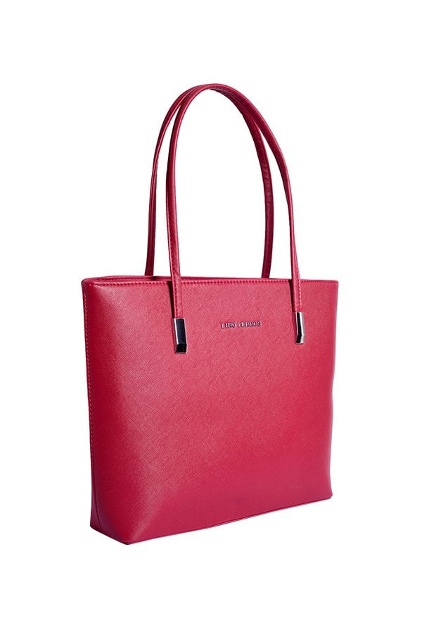 Lino Perros Red Solid Shoulder Bag