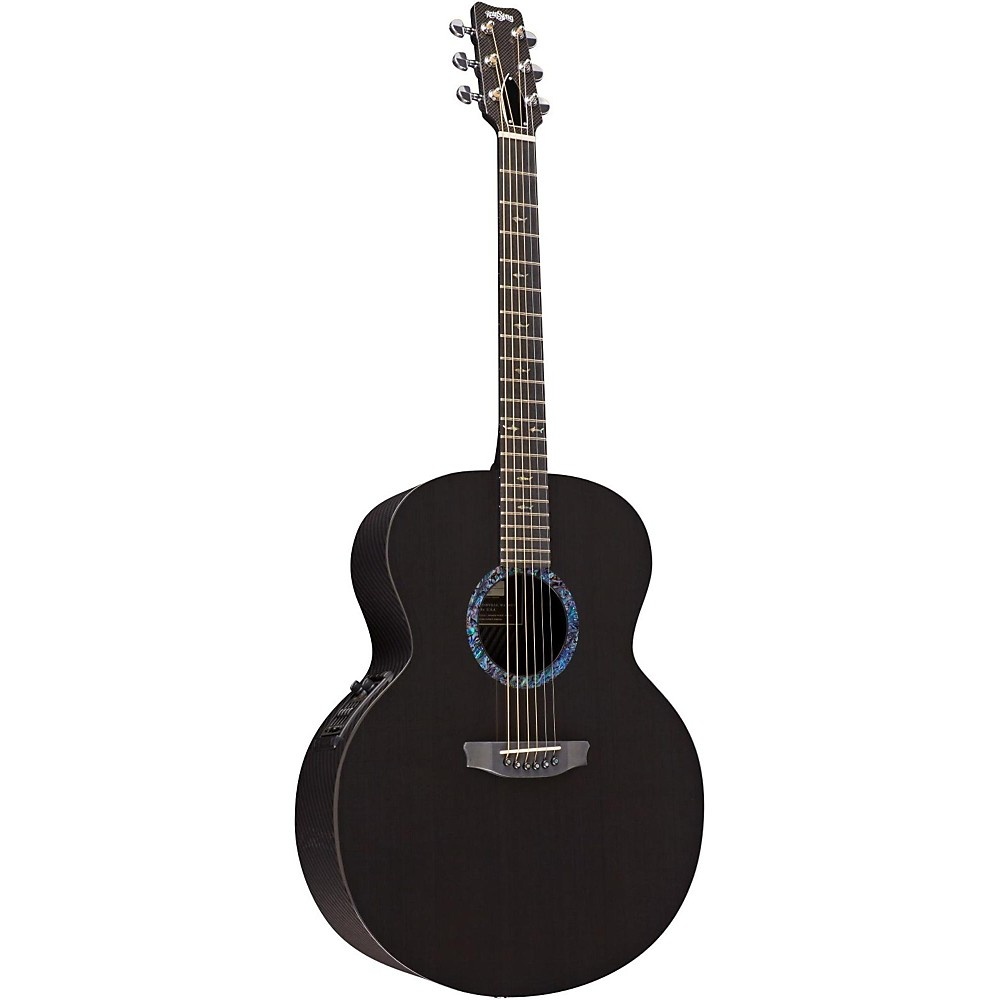 RainSong Concert Series Jumbo Acoustic-Electric Guitar Graphite