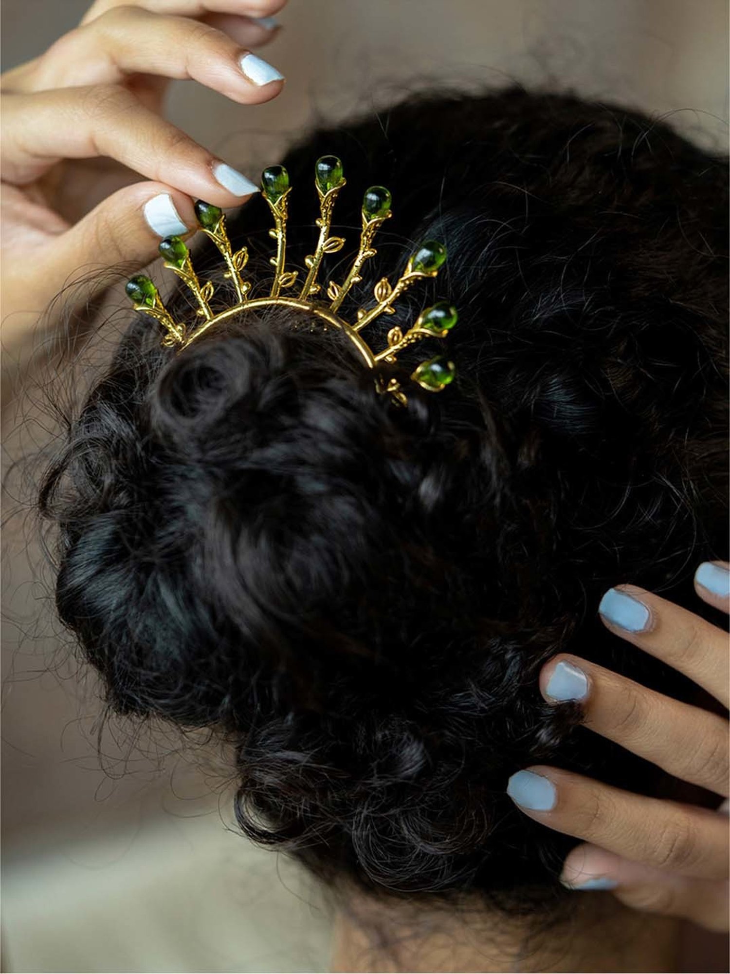 Shaya 92.5 Sterling Silver Rufida Bloom Billai for Women