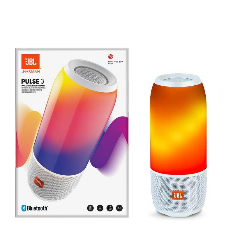 JBL Pulse 3 Portable Bluetooth Speaker (Black)