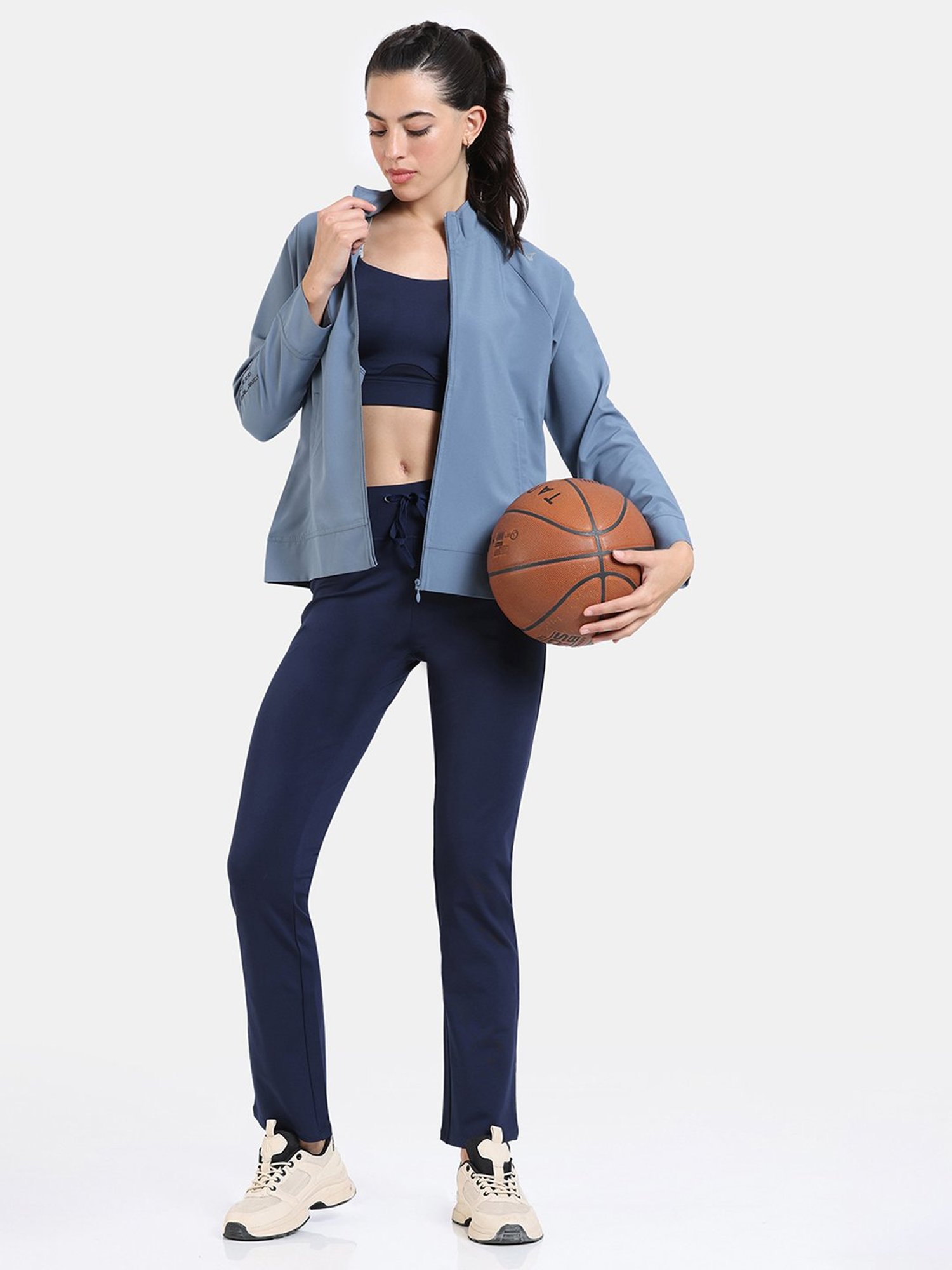 Zelocity by Zivame Steel Grey Sports Jacket