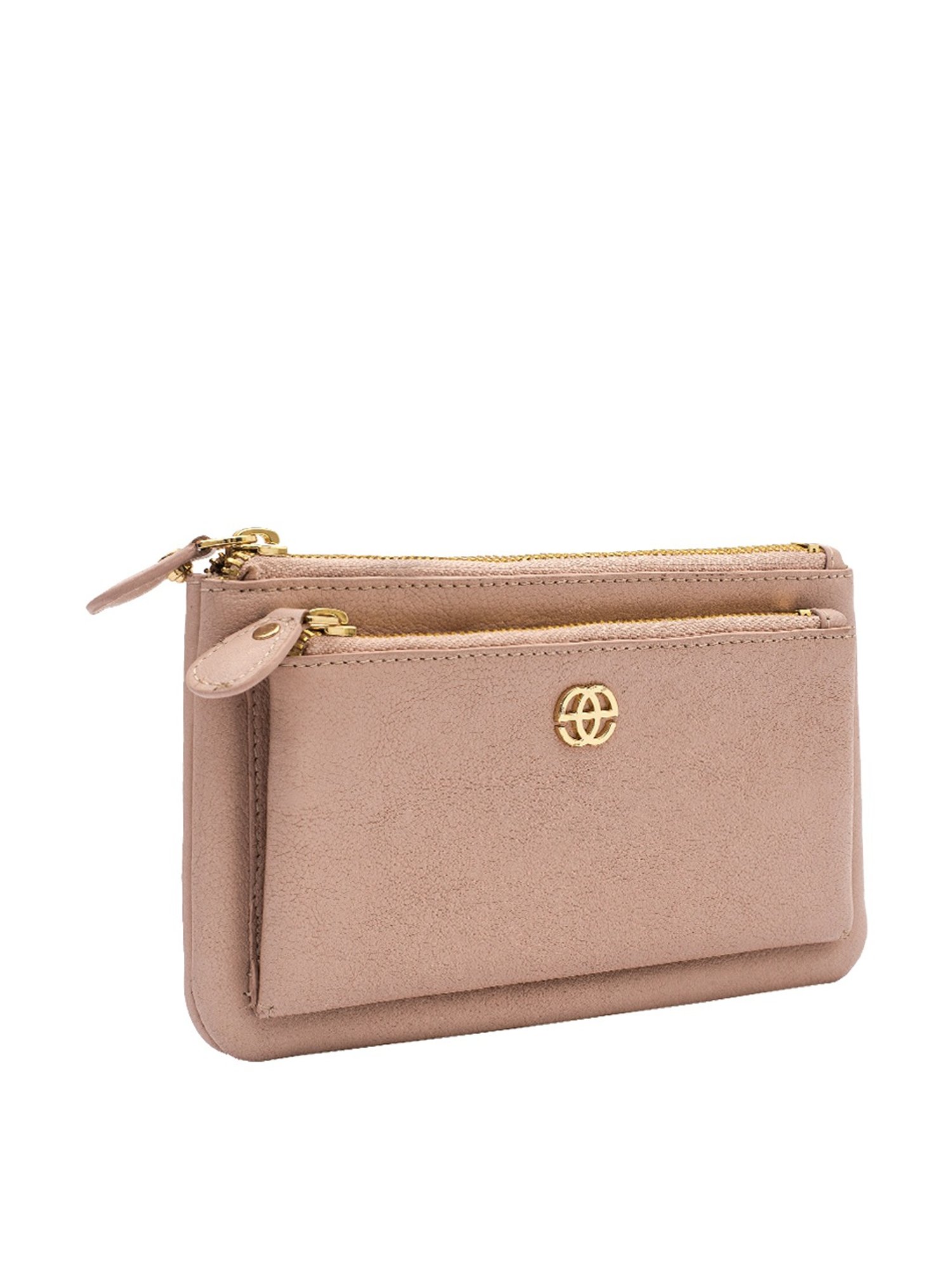 Eske Aleta Pink Solid Wallet for Women