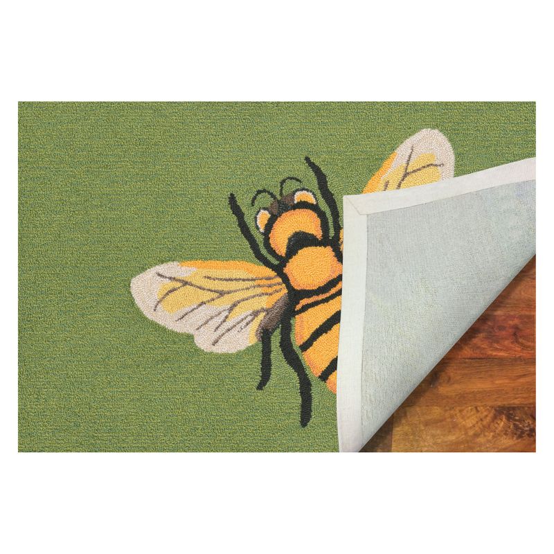 Green Bee Tufted Accent Rug - (2'X3') - Liora Manne