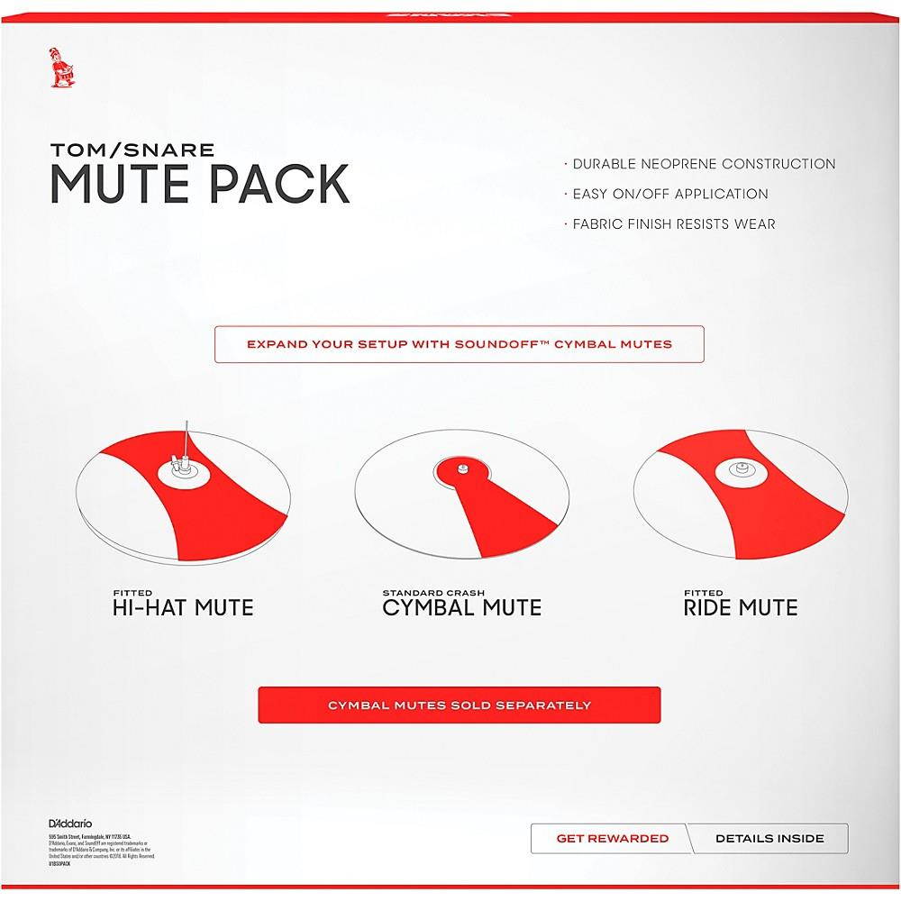 Evans SoundOff Fusion Drum Mute Pack