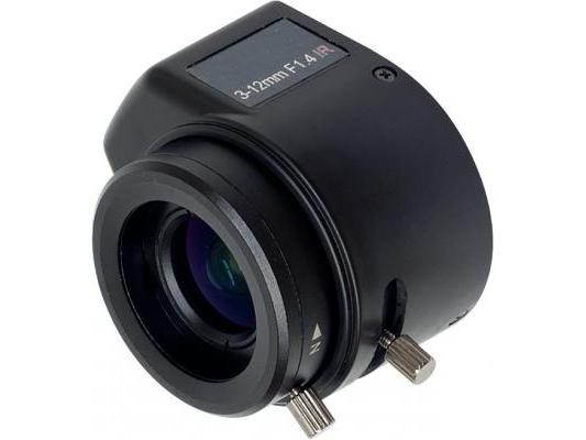 Mega Pixel 3~12mm Auto-Iris Varifocal Lens with IR Correction