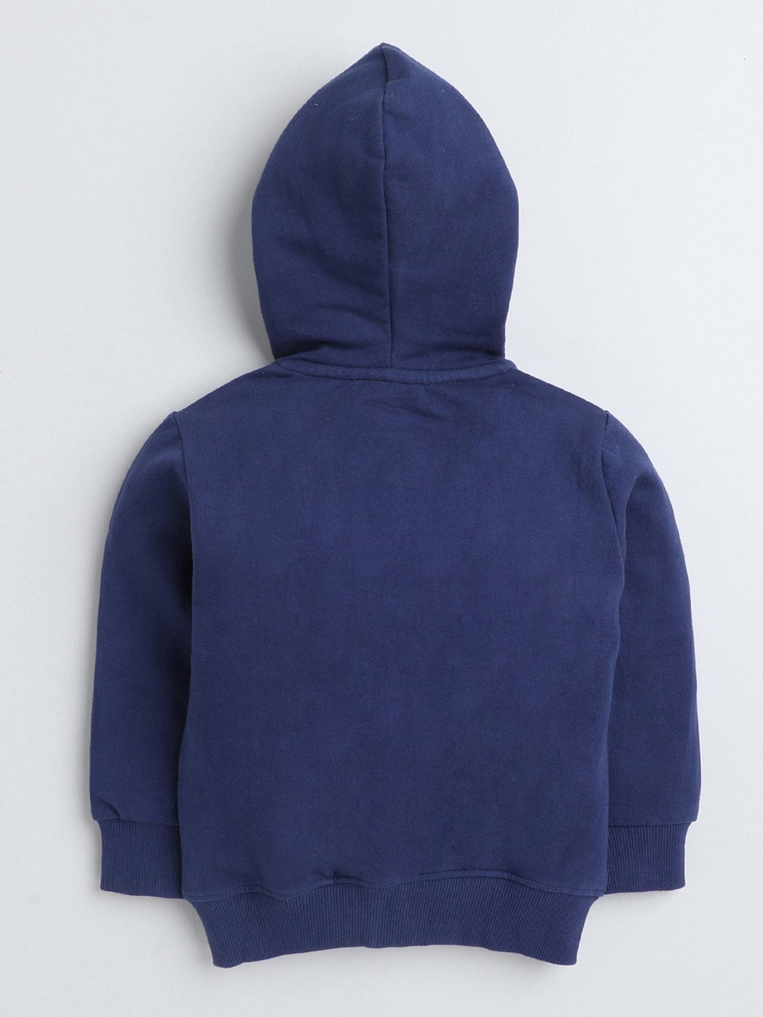 Bumzee Kids Navy Printed Full Sleeves Sweatshirt