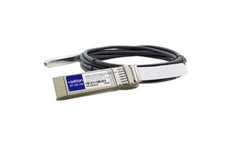 AddOn Dell DAC-SFP-10G-0.5M Compatible TAA Compliant 10GBase-CU SFP+ to SFP+ Direct Attach Cable (Passive Twinax, 0.5m)