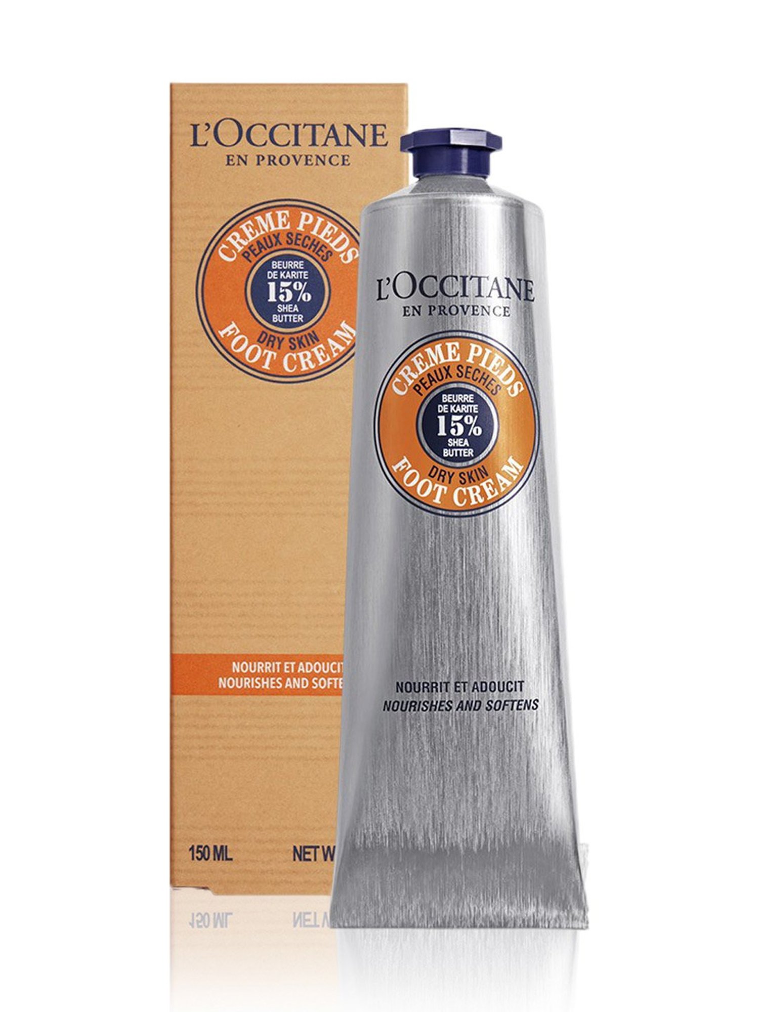 L'Occitane En Provence 15% Shea Butter Foot Cream - 150 ml
