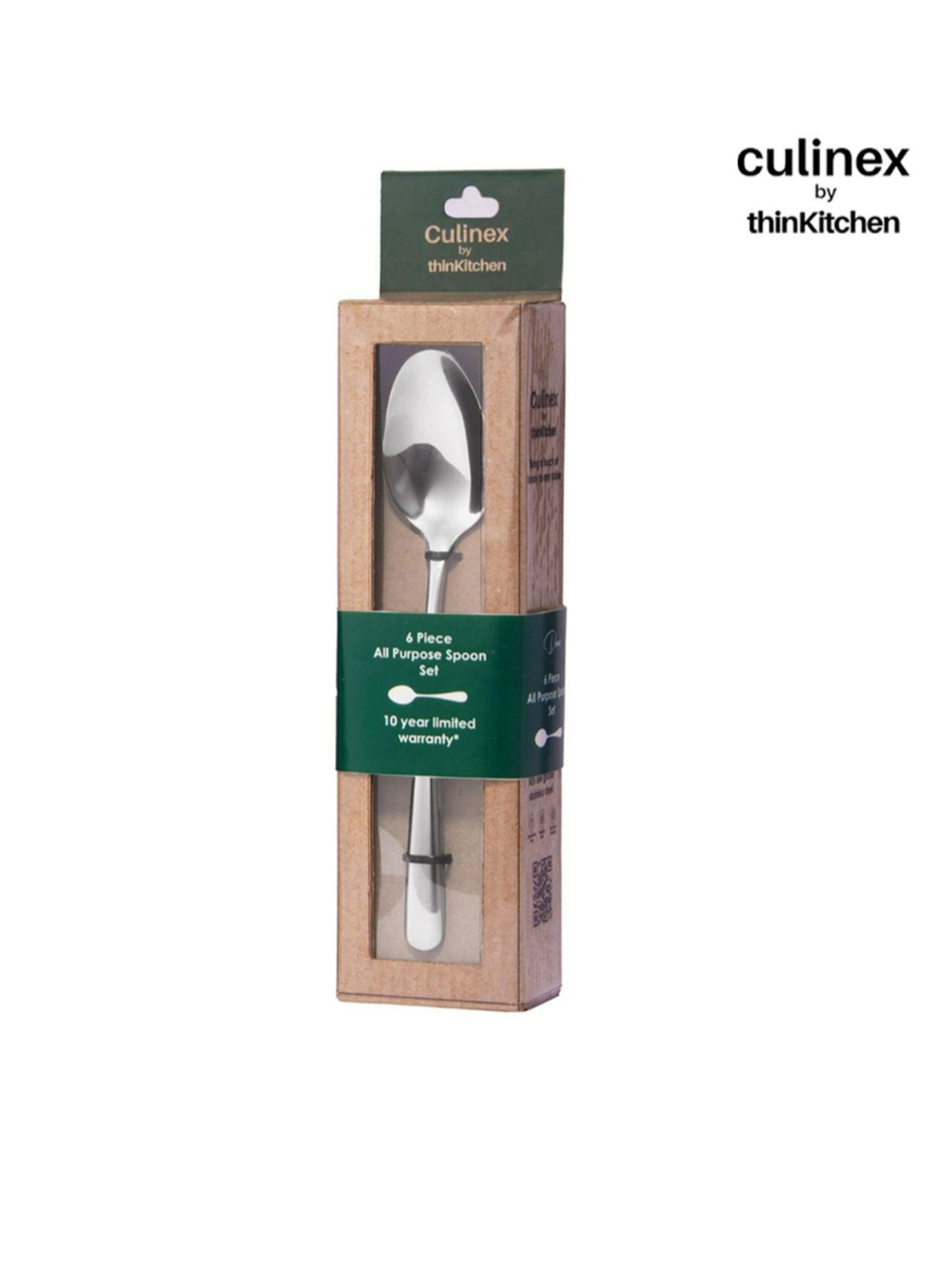 Westside Home Brown Copper Tea Spoons (Set of 4)