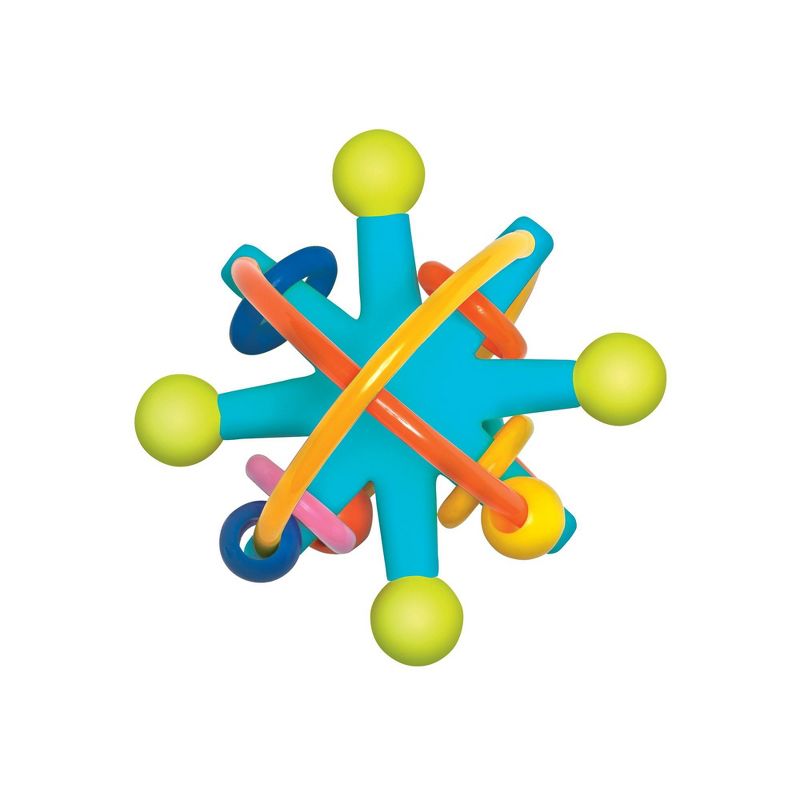 Manhattan Toy Stellar Rattle Baby Toy with BPA-free Teething Rings