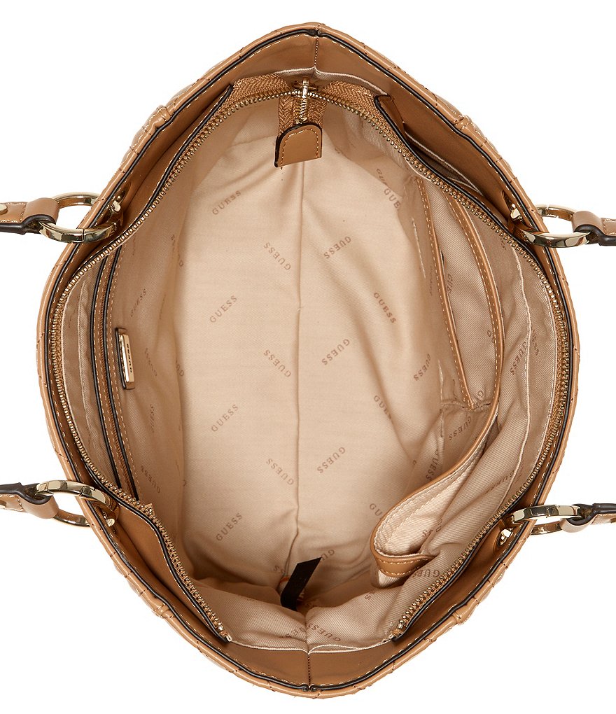 Guess Noelle Lida Quilted Tote Bag