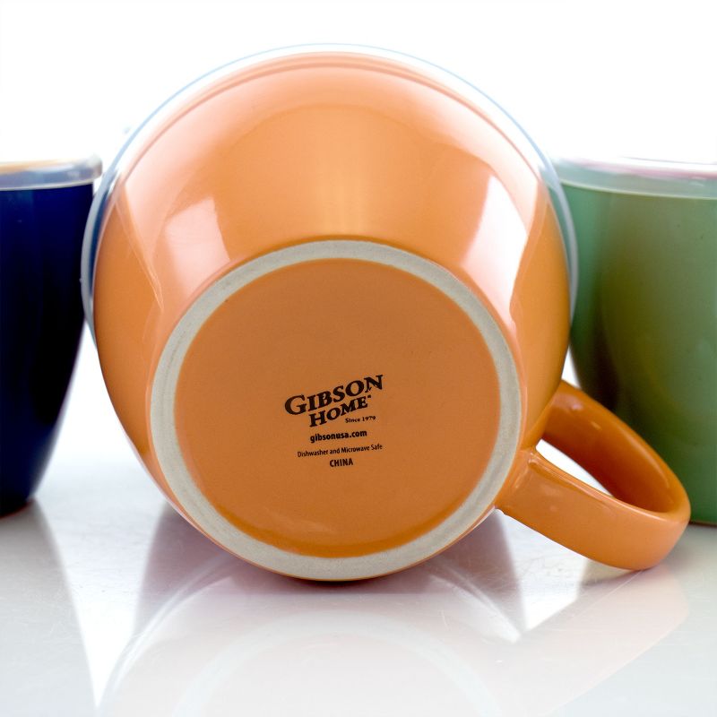 Gibson On The Go 4 Piece 25oz. Soup Mug Set