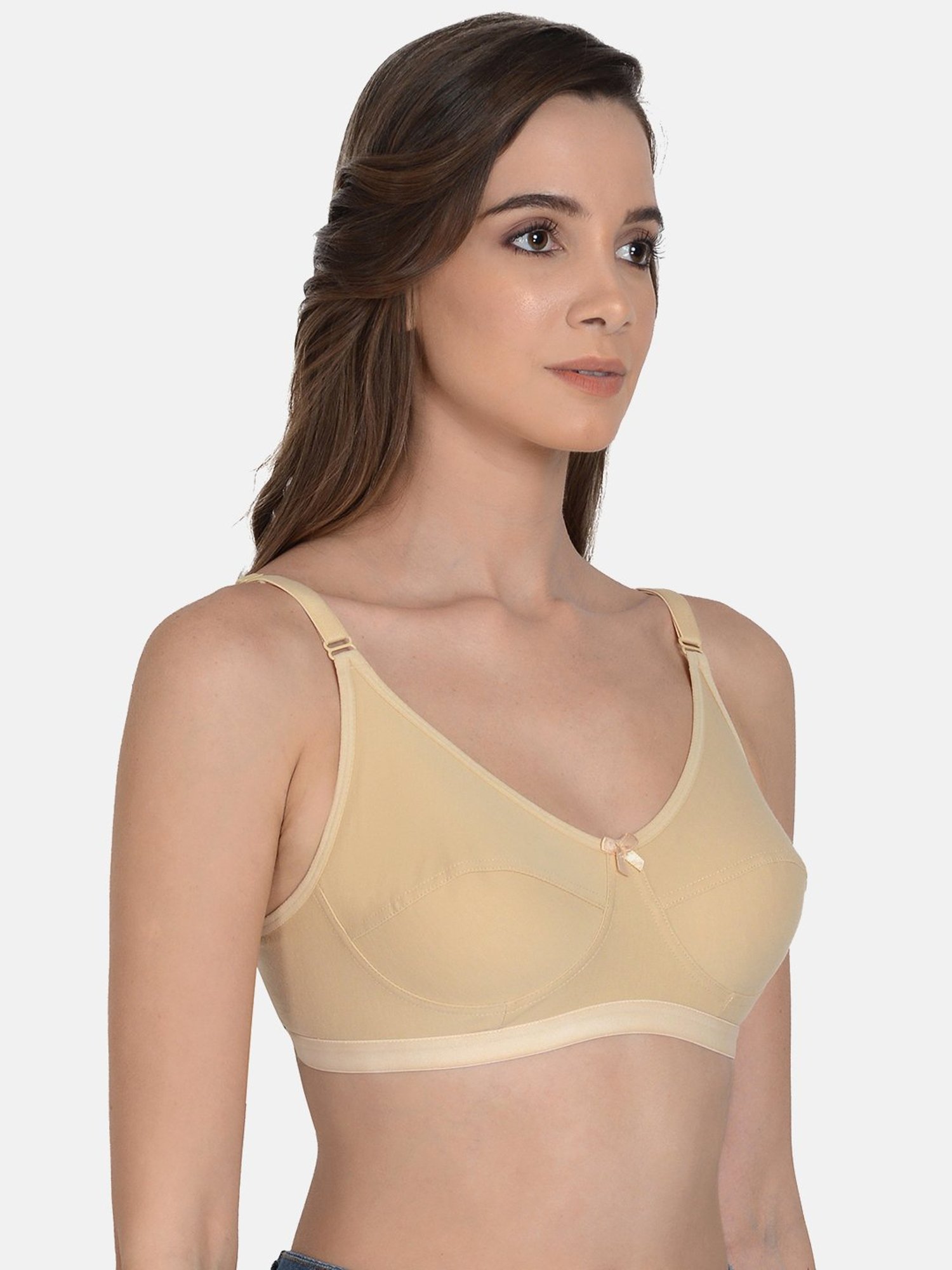 mod & shy Beige Full Coverage Bra