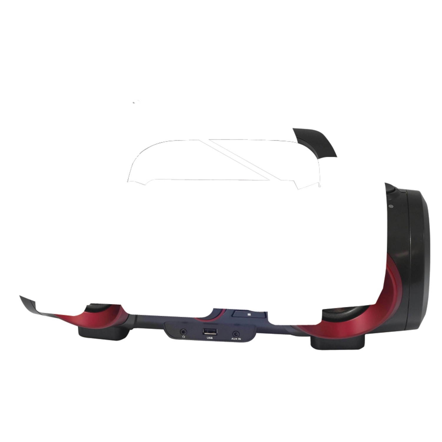 Naxa NPB-267 MP3/CD Classic Bluetooth Boom Box