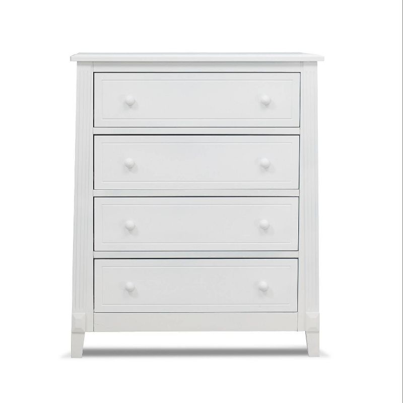 Sorelle Berkley 4 Drawer Chest Dresser White