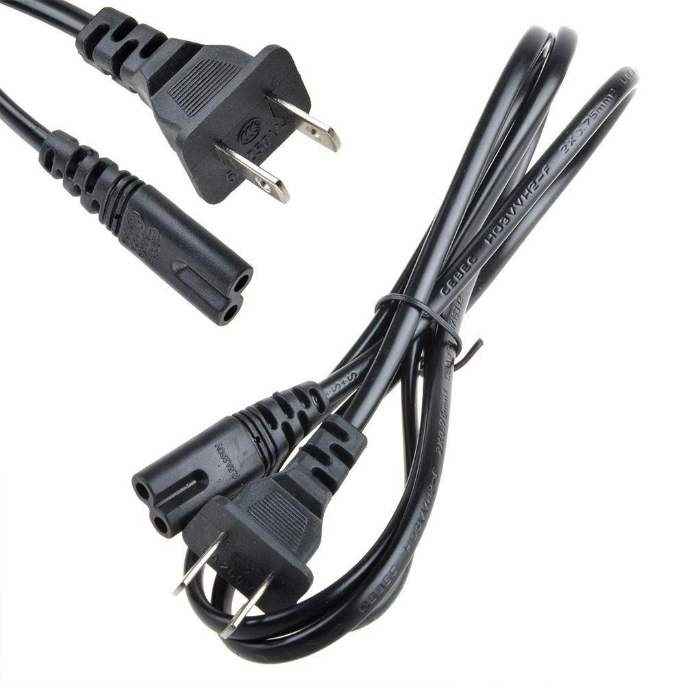 ABLEGRID AC IN Power Cord Cable Plug Lead For Samsung LED LCD Full HD TV Television UN55ES6580F UN55ES6600F UN55ES6820F UN60D7000VF UN60D7050VF UN60D8000YF
