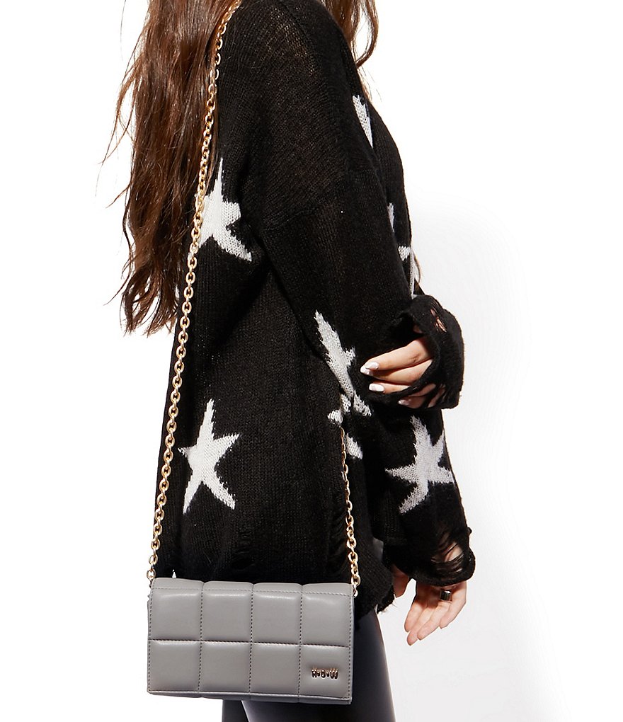 House of Want Vegan Leather We Browse Wallet Crossbody Bag