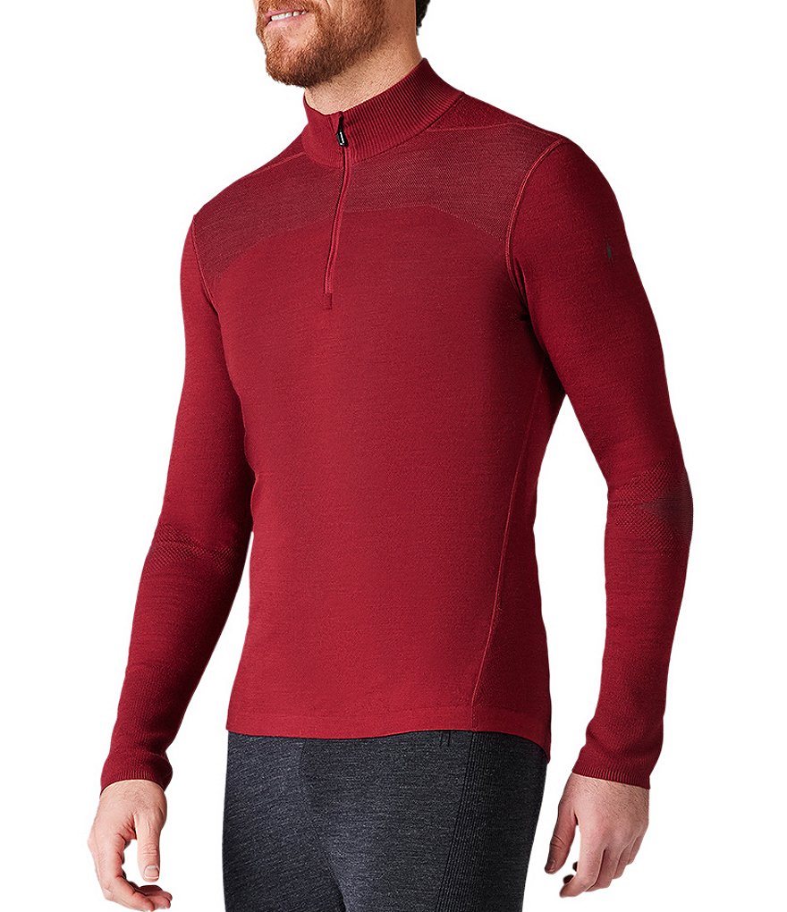 SmartWool Slim-Fit Intraknit Merino 200 Quarter-Zip Hoodie