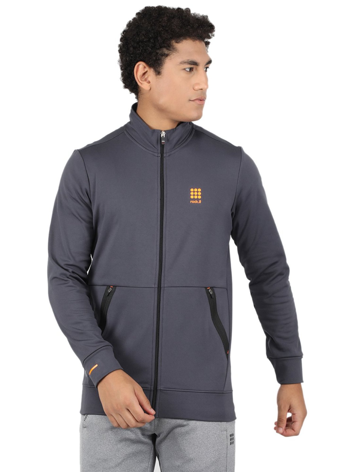 Forca Black Regular Fit Printed Sweatshirt