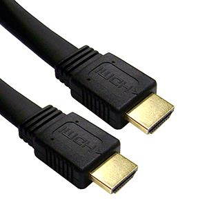 4XEM 4XHDMIFLAT3FT 4XEM 3FT Flat HDMI M/M Cable - HDMI for Audio/Video Device, Tablet PC, TV, Satellite Receiver - 3 ft - 1 x HDMI Male Digital Audio/Video - 1 x HDMI Male Digital Audio/Video -