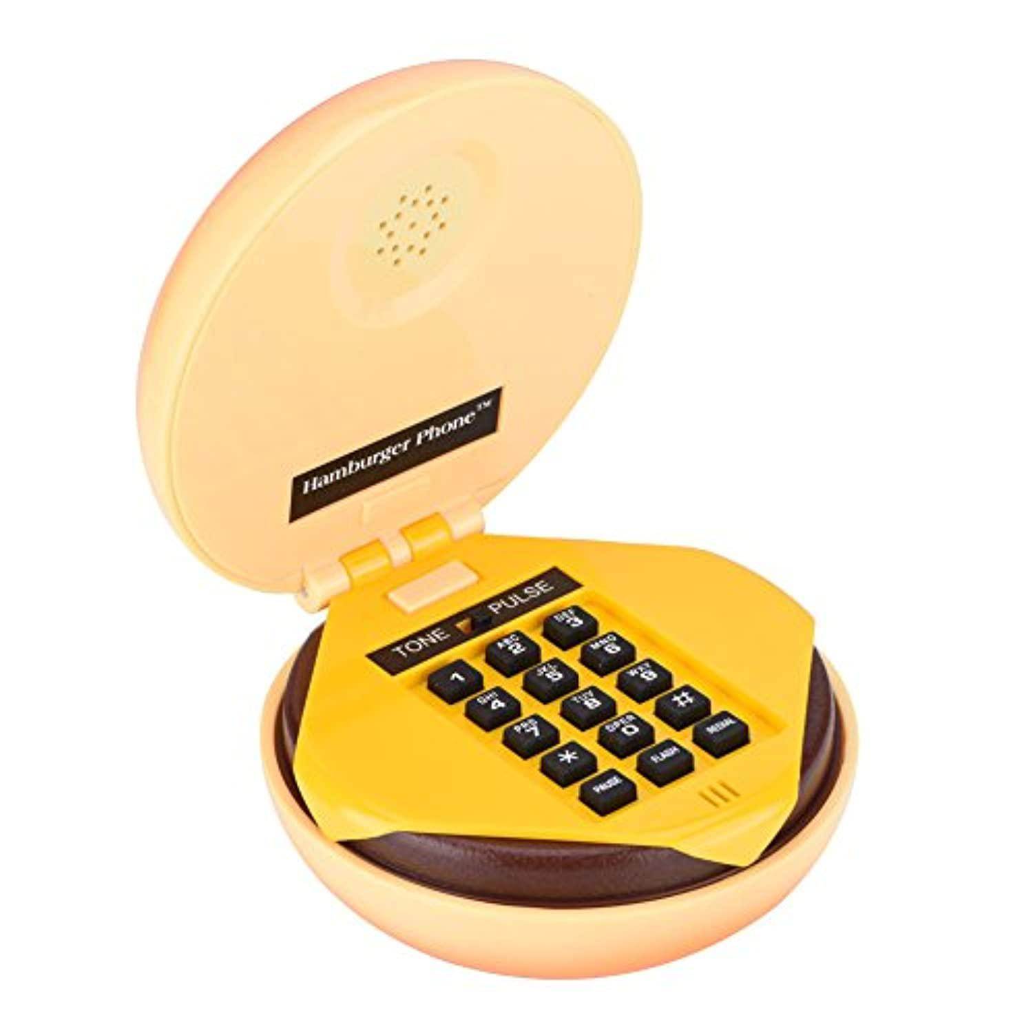 novelty hamburger cheeseburger burger phone cute telephones landline corded phone desktop phone for home hotel office decoratio
