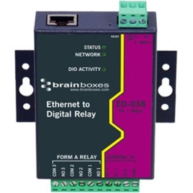 ETHERNET TO DIGITAL IO RELAY