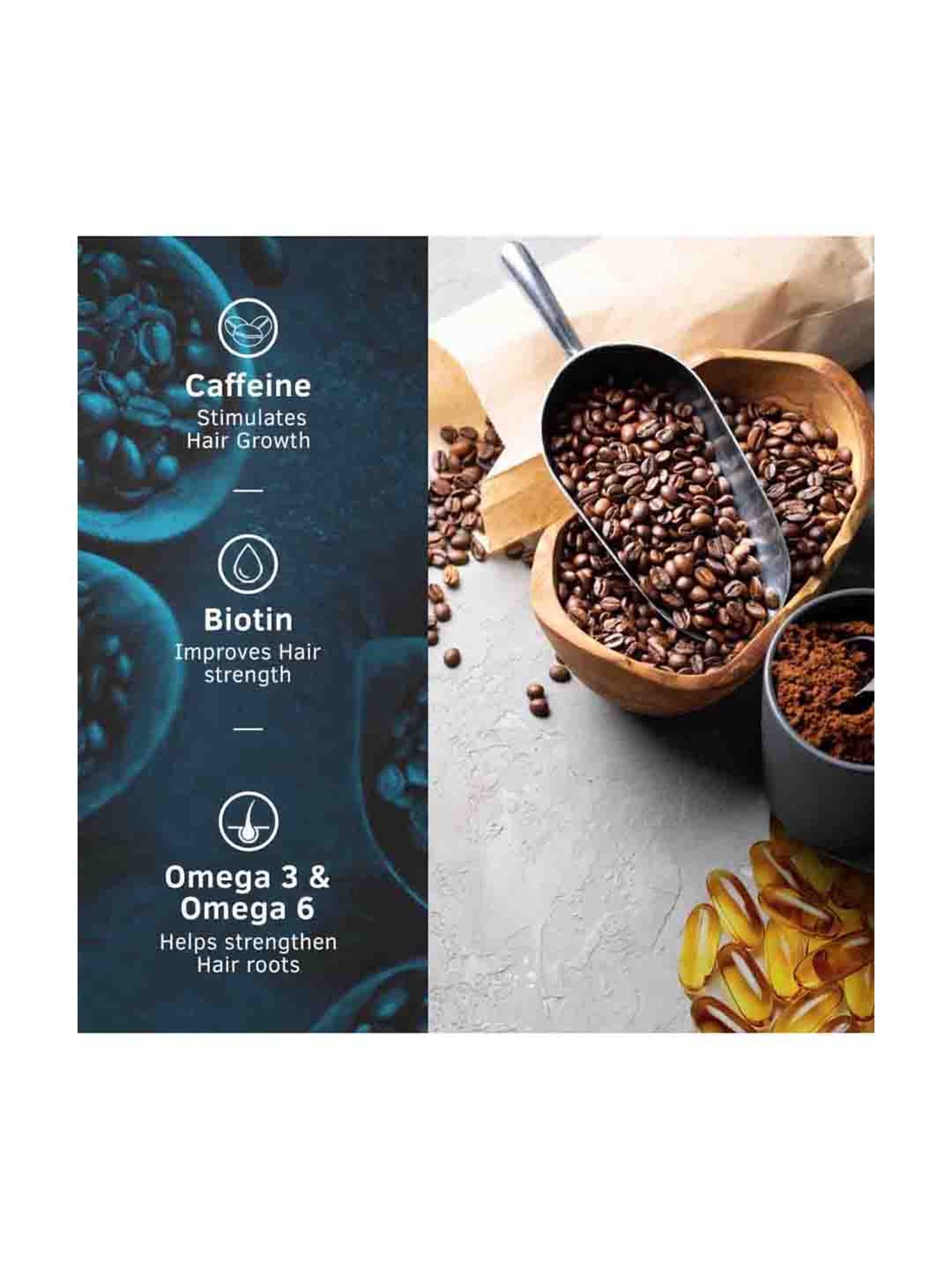 Ustraa Hair Vitalizer Kit (Hair Vitalizer Shampoo - 250 ml & Hair Growth Vitalizer - 100 ml)