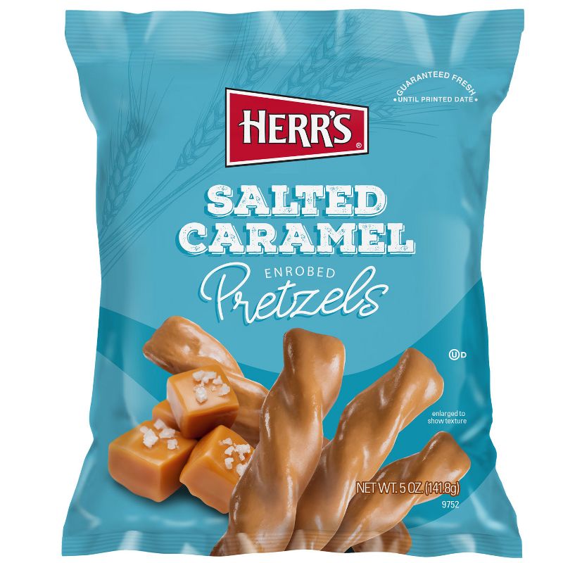 Herr's Salted Caramel Pretzels - 5oz
