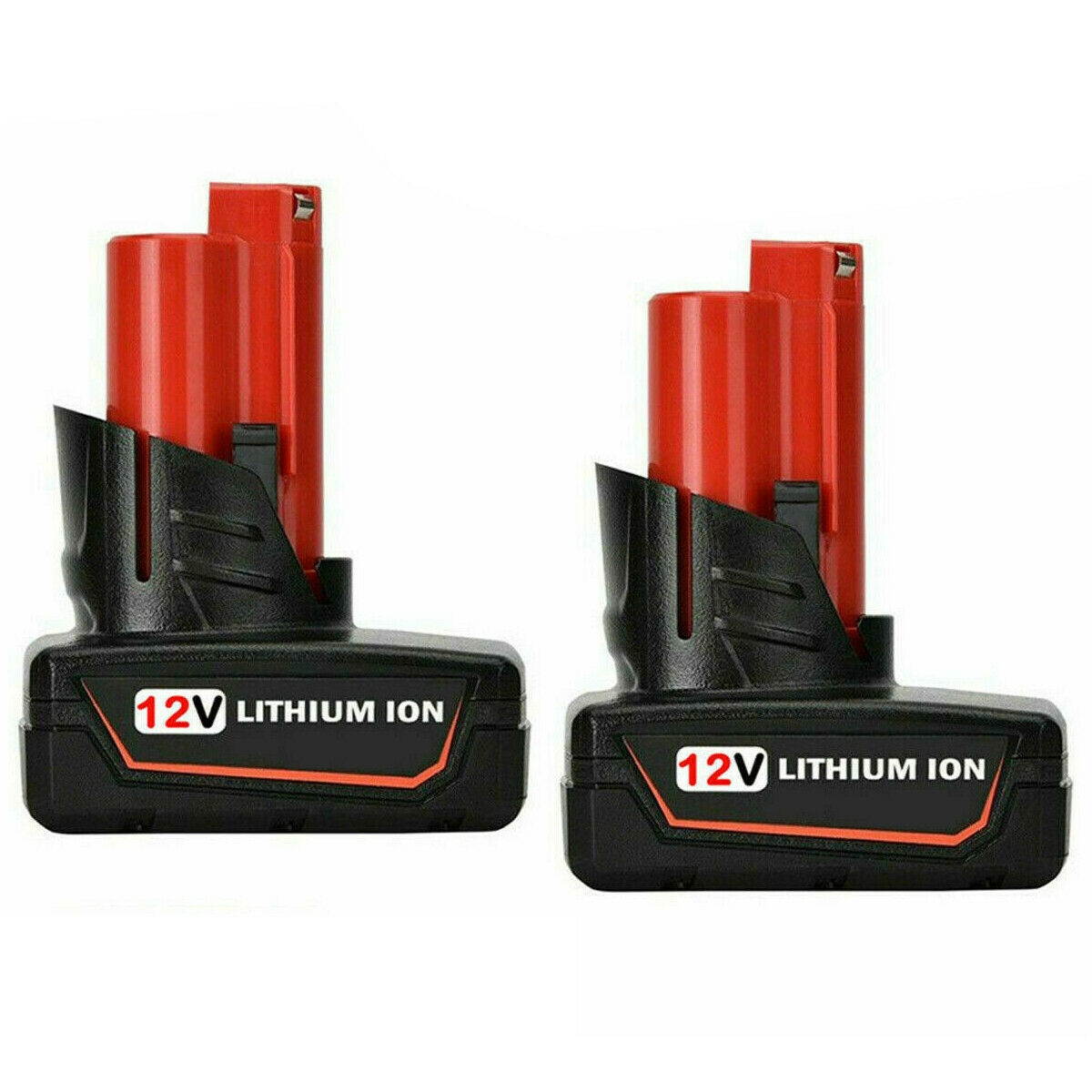 2X 12V 5.0AH For Milwaukee M12 48-11-2460 XC 5.0 Lithium Battery 48-11-2440 2401