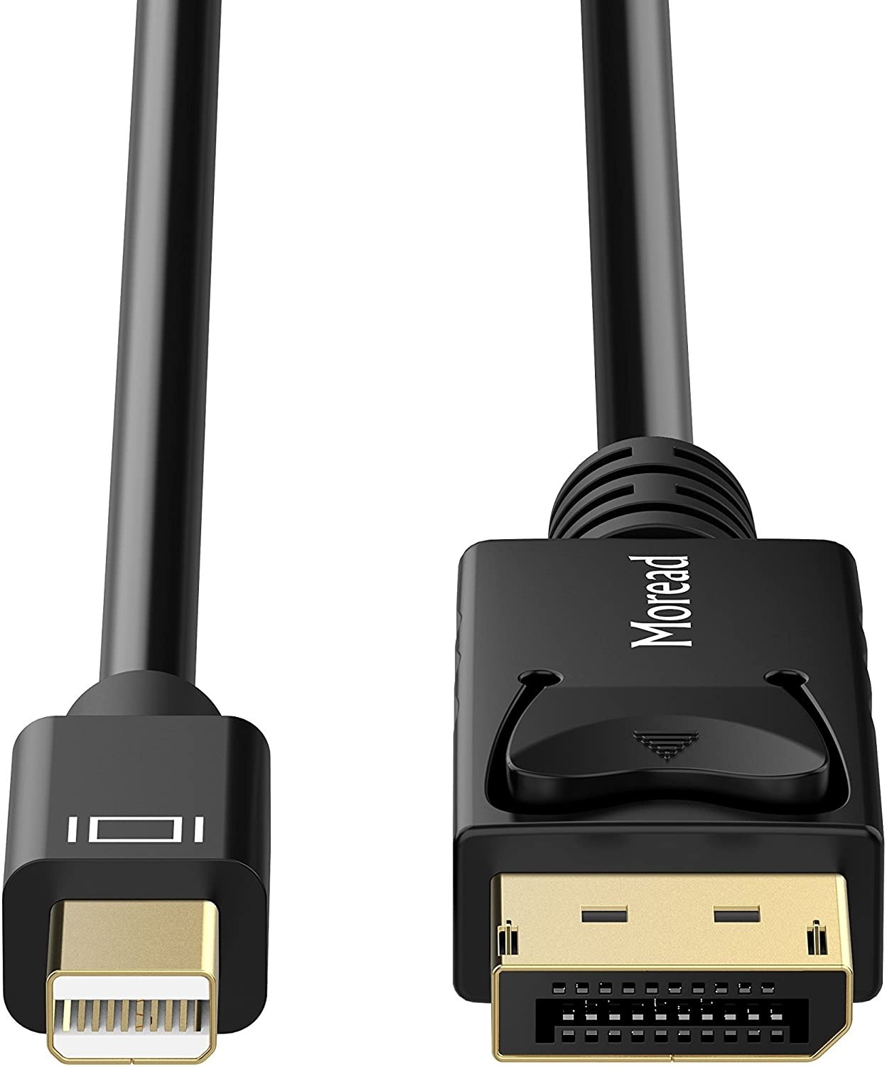 Mini DisplayPort to DisplayPort Cable  4K60Hz Thunderbolt to DisplayPort Cable GoldPlated 10Ft Ultra High Speed Mini DP to DP Cable Compatible MacBook AirPro Surface ProDock Grey