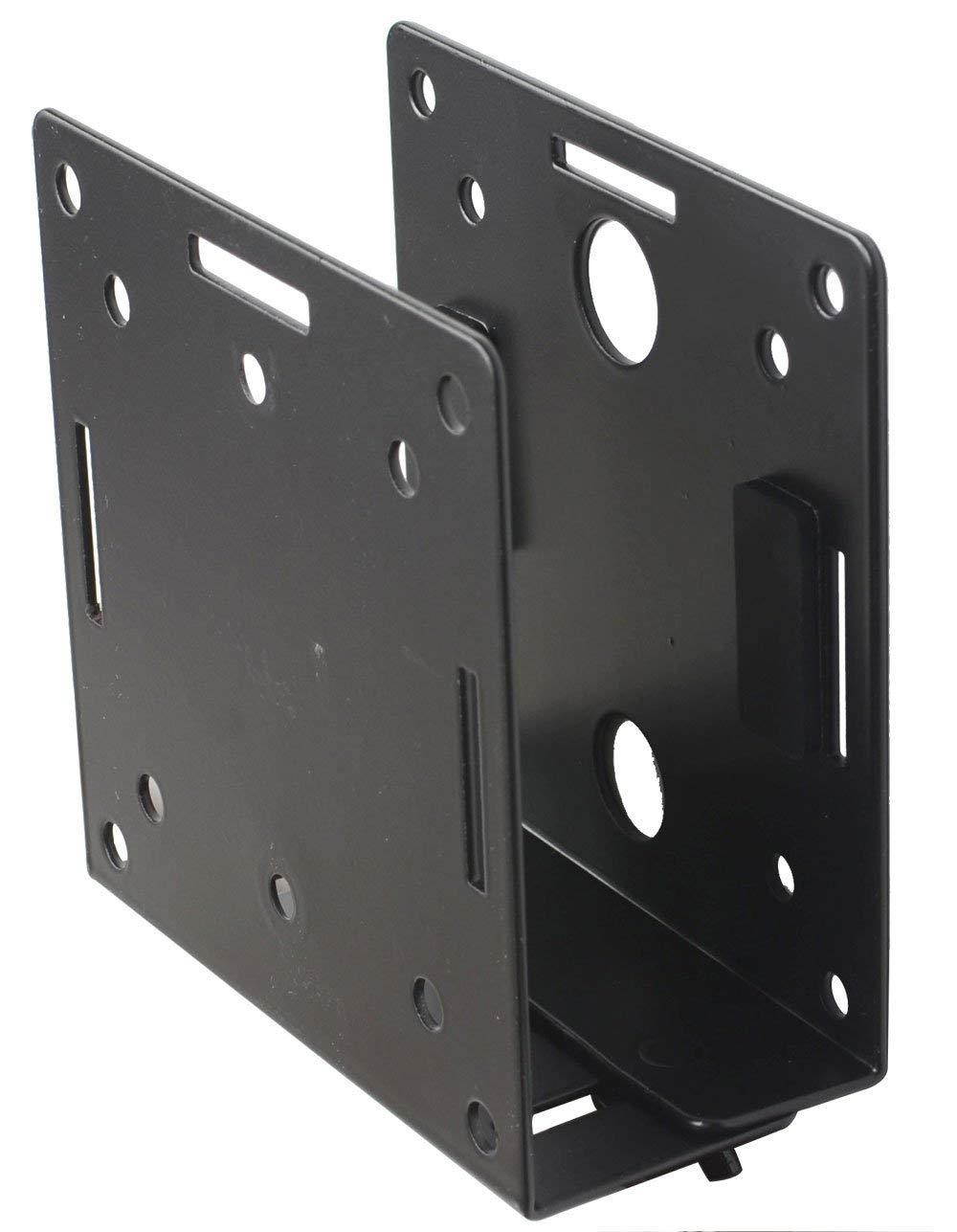 Videosecu Adjustable Small Device Wall-Mounted Bracket for Cable Box Digital TV Media Players Some DVD DVR Smart Router Switch Blu-Ray Player Modems Game Consoles MTC02B 1QJ